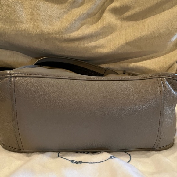 Gently used Prada hobo bag in clay color - Picture 3 of 7